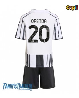 Juventus Lois Openda #20 Echipament de Fotbal Replică 2025-26 Copii Acasa (+ Șorturi)